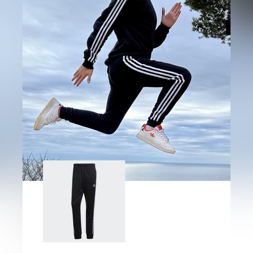 Adidas Adicolor Classics Primeblue SST Track Pant. Black, Size S, M, L, XL, 2XL